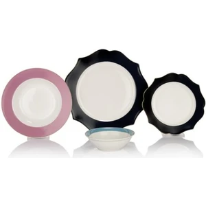 Talya 24 Parça 6 Kişilik Yemek Takımı