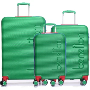 United Colors Of Benetton 14BNT500-Set Yeşil Unisex 3 Lü Set Bavul