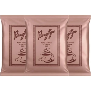 Brezilya Kuru Kahveci Atilla Pak Orta Kavrulmuş Mehşur Denizli Brezilya Türk Kahvesi 100 gr x 3'lü Paket