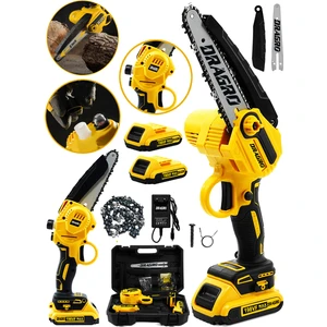 Alman 198 Vf 10 Ah 20 cm Bakir Sargili Akülü Dal Kesme Budama Testere Bıçkı Makinesi Çift Akülü