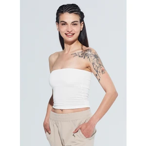 Pixie Straplez Model Organik Pamuk Örme Body 1116