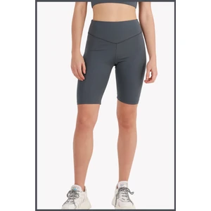 Miss Maral Kadın Antrasit Yüksek Bel Toparlayıcı Kısa Spor Tayt Biker Şort  Basics Casual & Comfort 1070