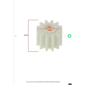 - Prochopp Color AR1036 - Doğrayıcı - Mil Dişlisi