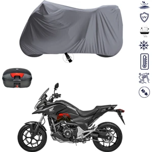 Honda Nc 750X Dct Çantalı Motosiklet Branda Su Geçirmez Topcase Uyumlu Motor Branda
