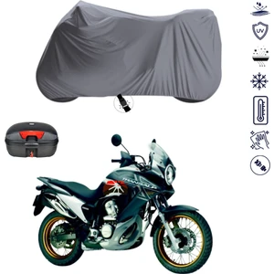 Honda Xı 700 Transalp Çantalı Motosiklet Branda Su Geçirmez Topcase Uyumlu Motor Branda