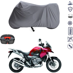 Honda Vfr 1200 x Crosstourer Çantalı Motosiklet Branda Su Geçirmez Topcase Uyumlu Motor Branda