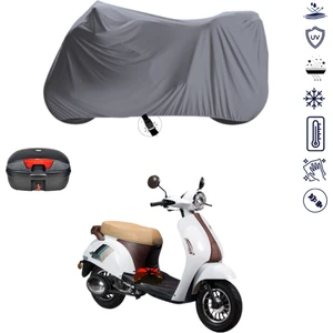 Motoran Allegro Çantalı Motosiklet Branda Su Geçirmez Topcase Uyumlu Motor Branda