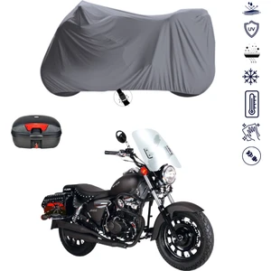 Kuba Superlight 200 Çantalı Motosiklet Branda Su Geçirmez Topcase Uyumlu Motor Branda