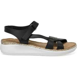 162627.Z3FX Siyah Kadın Comfort Sandalet