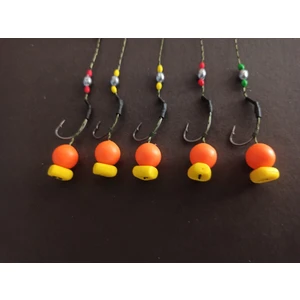 Sazan Rig Kardan Adam Turuncu Top Üzeri Yüzen Mısır Sazan Takımı 5 Li Küspe Aparatı Dahil