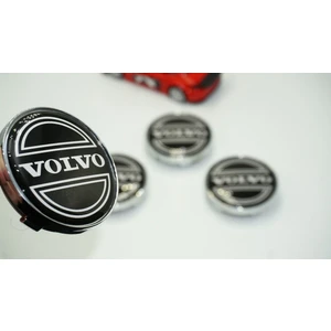 Volvo Jant Göbeği Kapak Seti 60MM Gümüş Renk