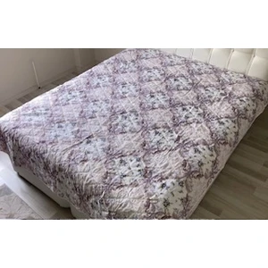 Genç Ev Home Kapitoneli Battal Boy Çok Amaçlı Örtü (Pike) - Çift Taraflı Kullanım 200 x 230 cm