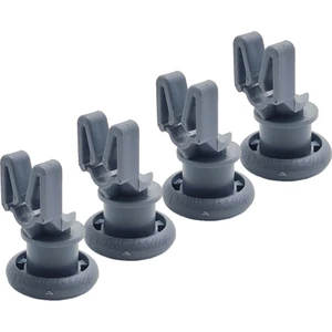 Demir Teknik Arçelik ARY6240S Uyumlu Bulaşık Makinesi Üst Sepet Tekerleği 4 Adet