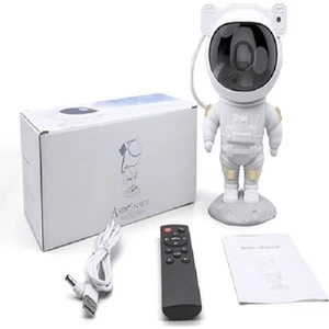 Astronot Tasarımlı Kumandalı Projector Projeksiyon Gece Lambası