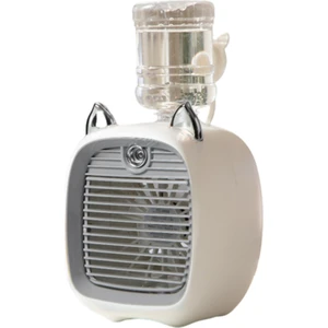 1200 Mah El Fan, Taşınabilir, Basit, Büyük Rüzgar ve Sessiz Plastik Fan (Yurt Dışından)
