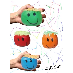 4 Adet Cino Slime El ve Beyin Gelişimine Katkı Sağlayan Oyuncak