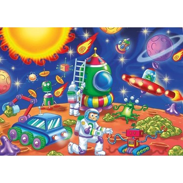KS Games Space Explorers 24 Parça Jumbo Boy Puzzle Fiyatı