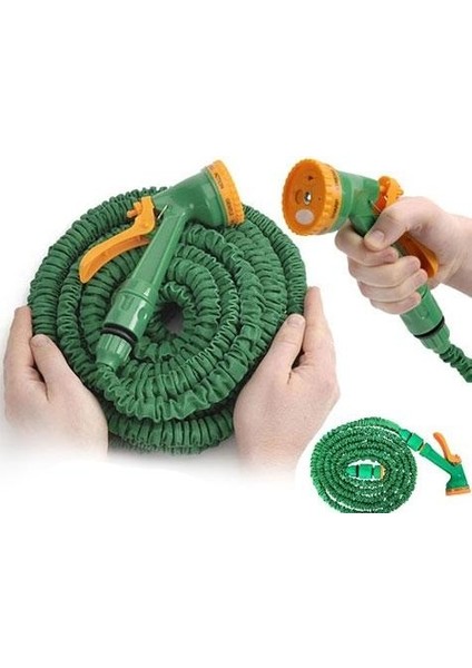 Tabancalı Uzayan Hortum Expandable Hose 30 Metre