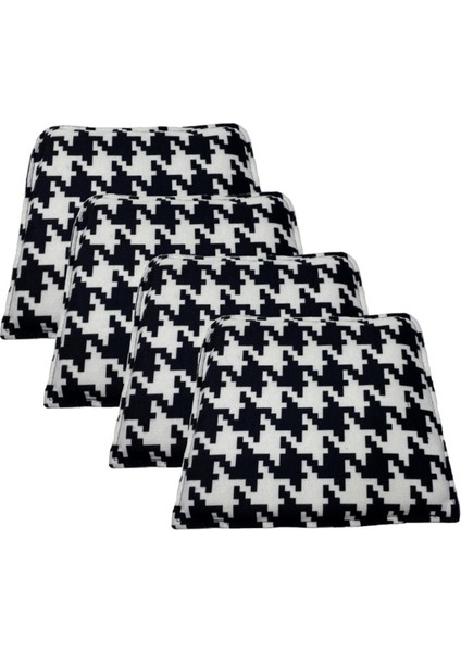 Knsz sırt minderi 4 lü mazlum kono kumaş cırtlı tel sandalyesi sırtı için