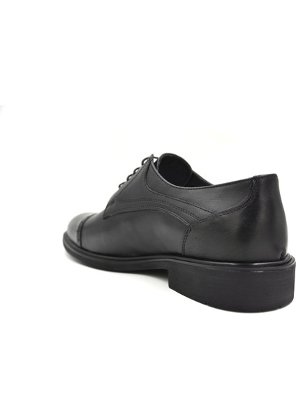 Deri Bağcıklı Poli Hafif Taban Günlük Erkek Ayakkabı Siyah fiyatları