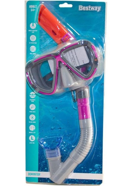 Vakumlu Snorkel Maske Set BW24029