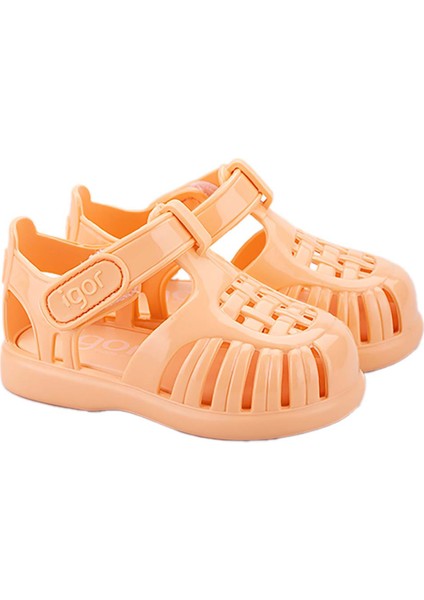 Tobby Gloss Kız/erkek Çocuk Sandalet Ayakkabı S10311 Somon