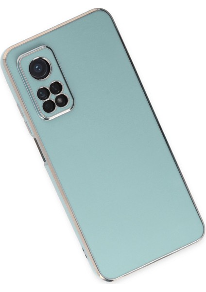 Xiaomi Mi 10T Pro Kılıf Volet Silikon - Açık Yeşil 300099