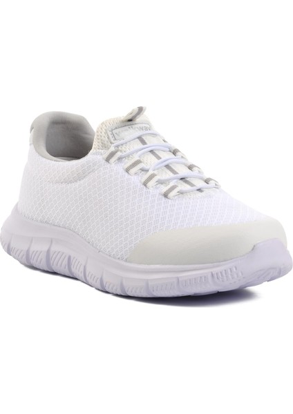 Flexible Beyaz-Gümüş Kadın Spor Ayakkabı fiyatları
