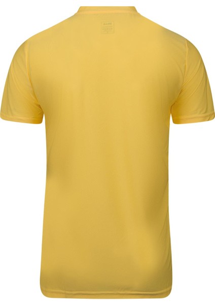 Elba V Yaka T-Shirt Sarı