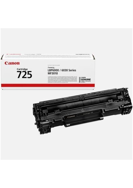 Canon CRG725BK LBP6000-MF3010-LBP6020 Sä°yah Toner