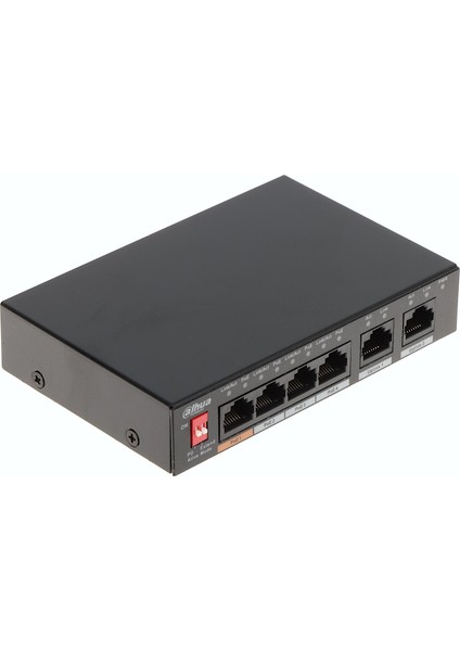 Dahua 6port 60W 4port Poe PFS3006-4ET-60-V2 10/100 Yönetilemez Switch