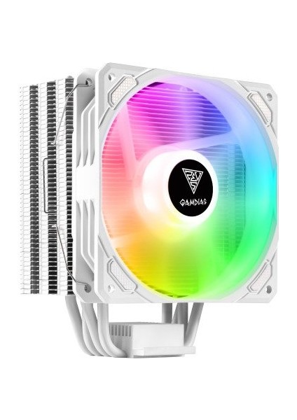 Gamdıas Boreas E1-410 Wh 120MM LGA1200/AM4 Soket Argb Cpu Fan