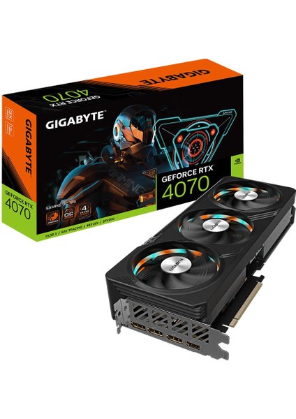 Gıgabyte RTX4070 12GB Gamıng Oc GV-N4070GAMING OC-12GD GDDR6X 192BIT HDMI Dp Pcıe 16X V4.0