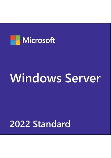 Ms Wındows Server 2022 Std 64BIT Turkce 16CORE Oem P73-08340