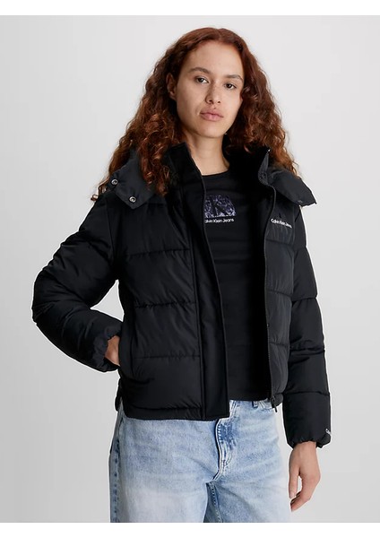 Calvin Klein Monologo Mw Nd Short Puffer Kadın Mont