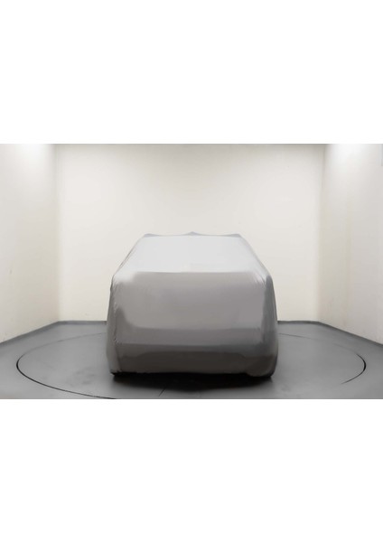 Volkswagen Tiguan 2 (2016-2020) Kumaş Logolu Oto Branda - Penye Örtü Gri modelleri