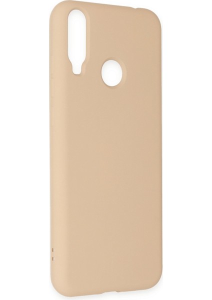 General Mobile Gm 10 Kılıf Nano Içi Kadife Silikon - Pudra 300099