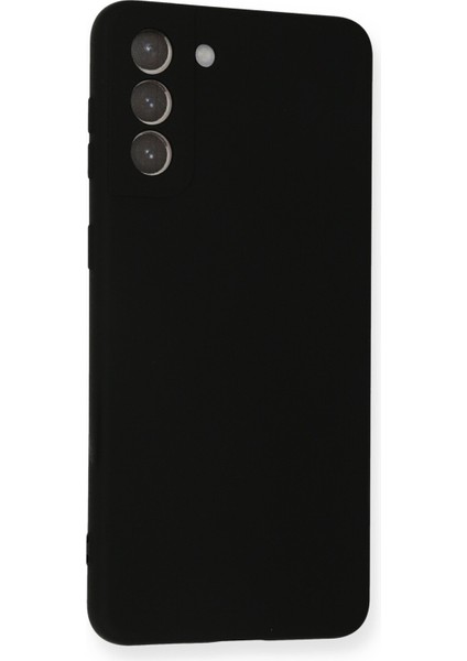 Samsung Galaxy S21 Plus Kılıf Nano Içi Kadife Silikon - Siyah Nrmsa fiyatları