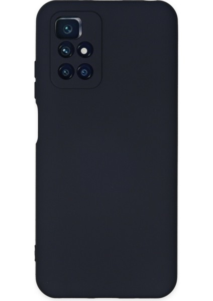 Xiaomi Redmi 10 Kılıf Nano Içi Kadife Silikon - Lacivert 300099