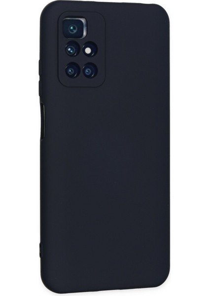 Xiaomi Redmi 10 Kılıf Nano Içi Kadife Silikon - Lacivert 300099