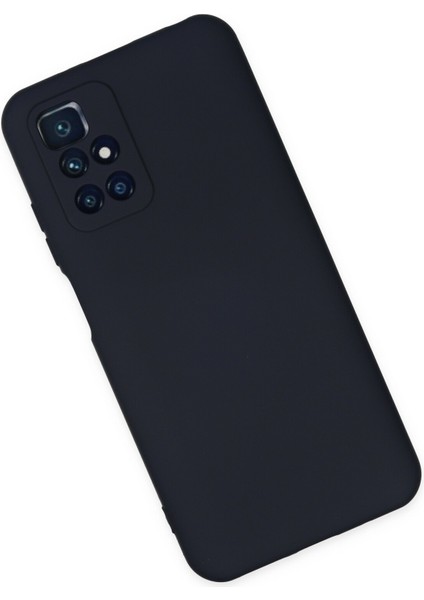 Xiaomi Redmi 10 Kılıf Nano Içi Kadife Silikon - Lacivert 300099