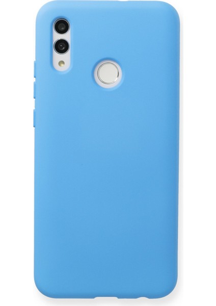 Huawei P Smart 2019 Kılıf Nano Içi Kadife Silikon - Mavi 300099