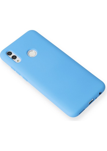 Huawei P Smart 2019 Kılıf Nano Içi Kadife Silikon - Mavi 300099