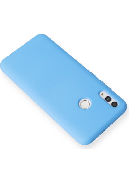 Huawei P Smart 2019 Kılıf Nano Içi Kadife Silikon - Mavi 300099