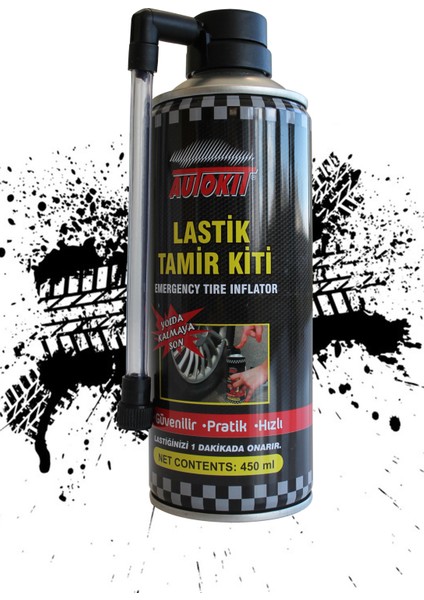 Autokit Lastik Tamir Kiti 450 ml fiyatları