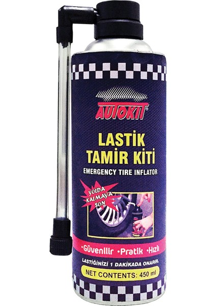 Autokit Lastik Tamir Kiti 450 ml modelleri