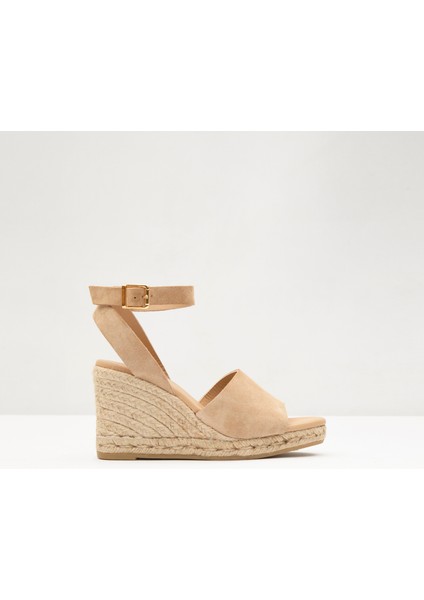 Melton-Tr Sandalet Yüksek Topuklu Sandalet - Bej