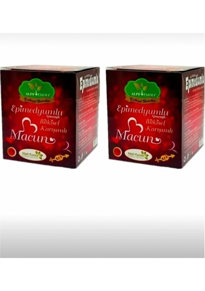 Alpf Farma Epimedyumlu Macun 2×240 gr