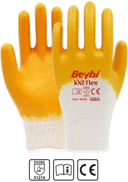 Nitril Eldiven Pmk Kn2 Flex No:10