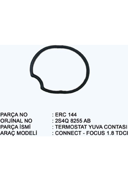 Ford Connect Termostat Yuva Conta